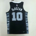 NBA 10 Derozan 2022-23 noir Statement Edition Maillot